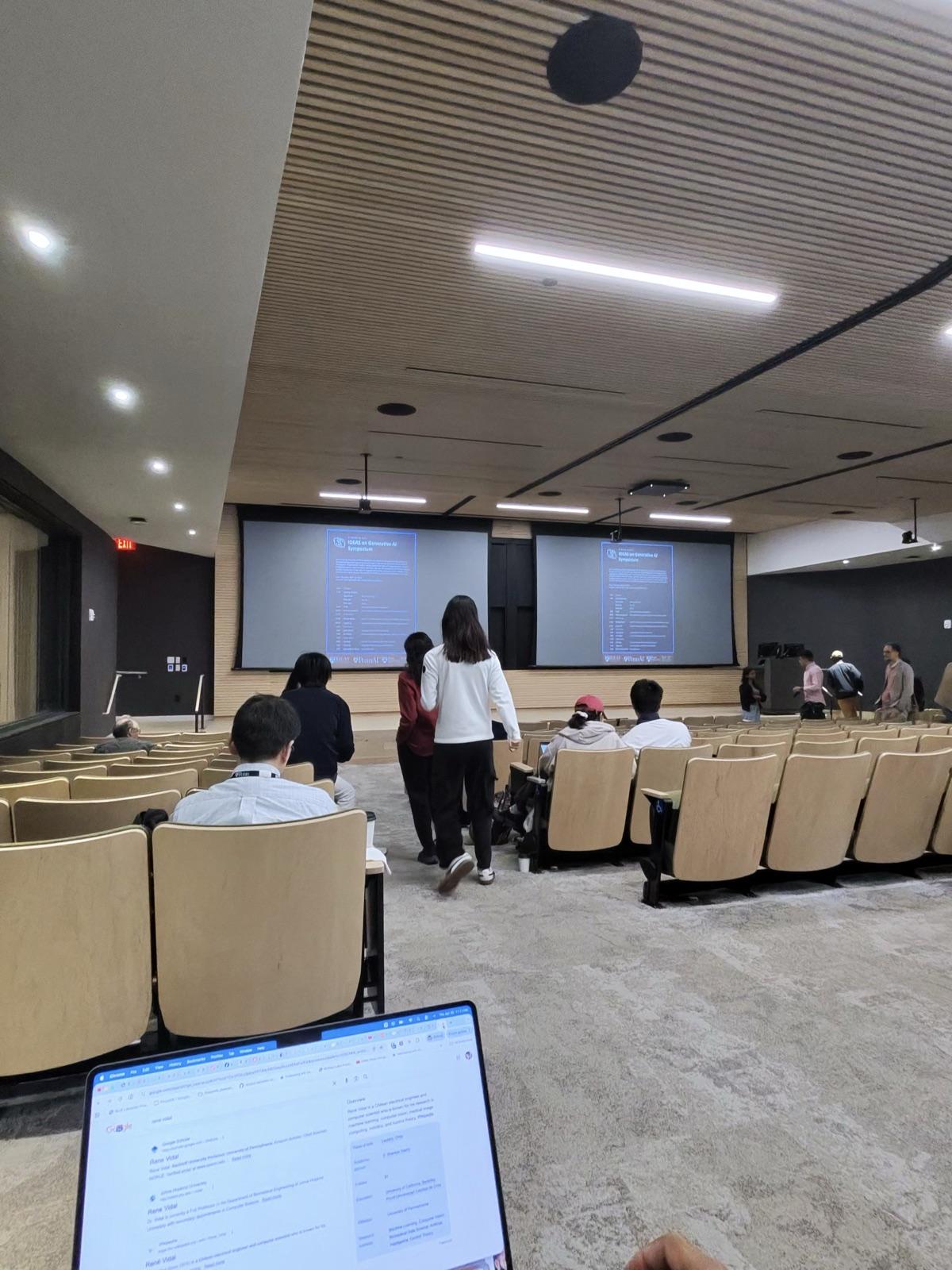 Sneaking into University of Pennsylvania workshops to listen and to work Working from a UPenn workshop