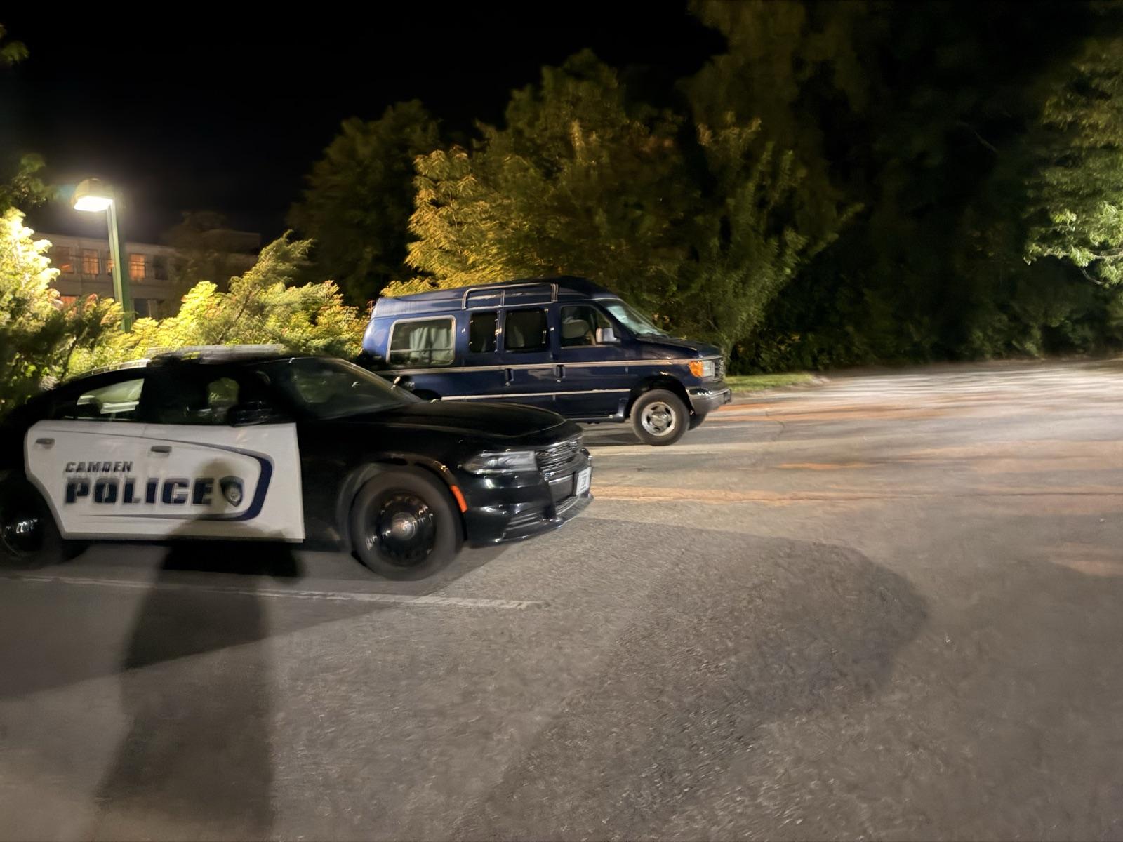 The safest overnight spots are usually behind police stations and fire stations Parked behind a fire station