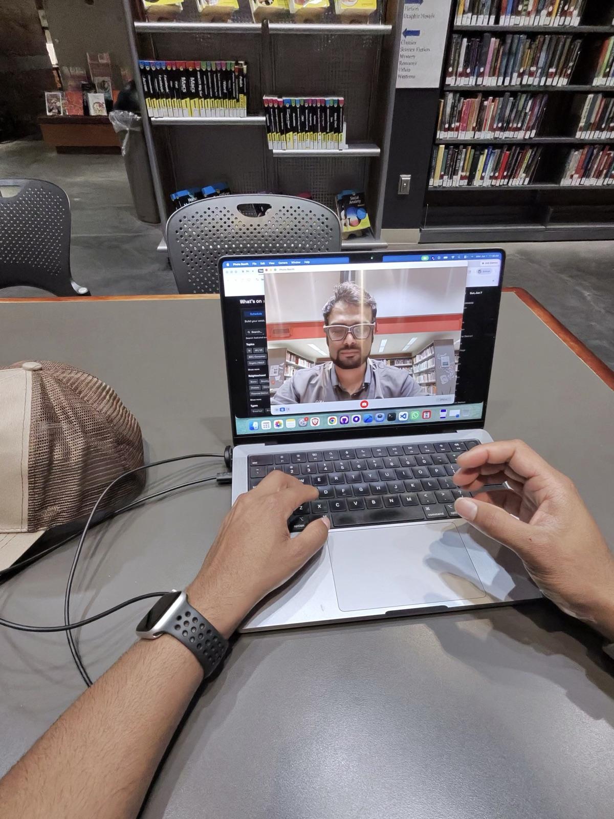 Working from libraries all around the East Coast. There are lots of them, and they are free to use Working from a public library