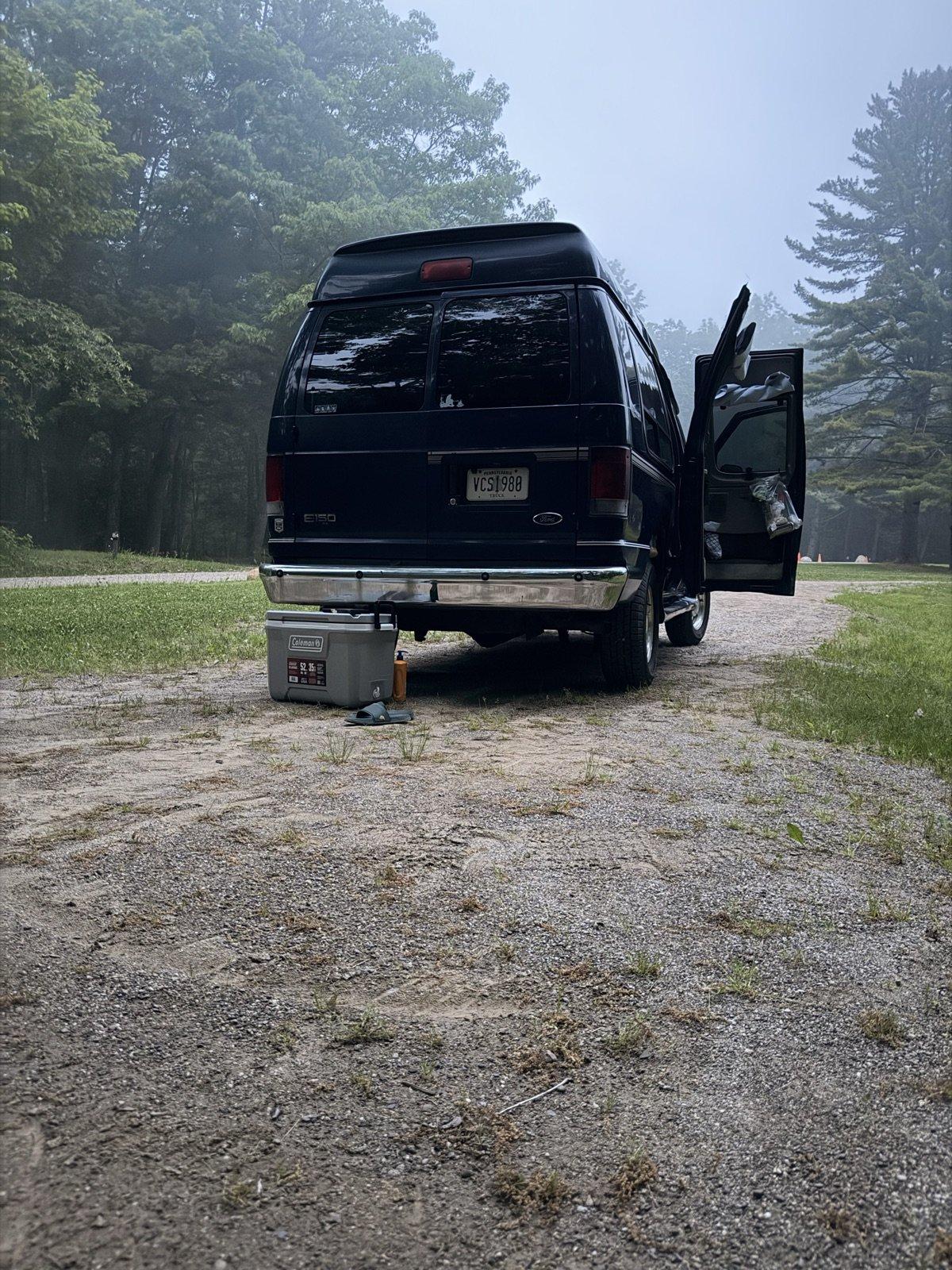 Slow evenings. The other thing the van shipped A slow evening at the van